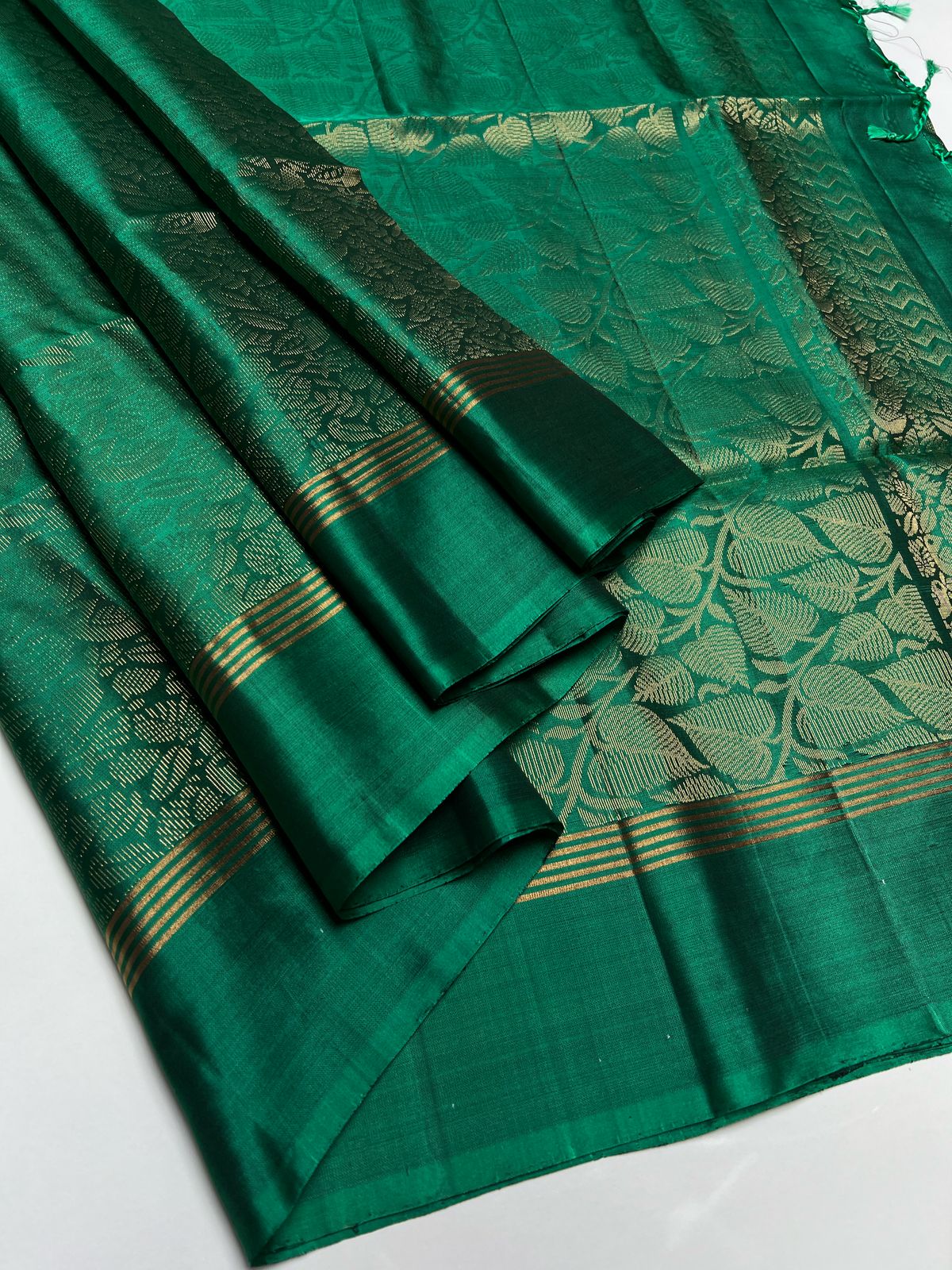 Green Color - Soft Silk Saree