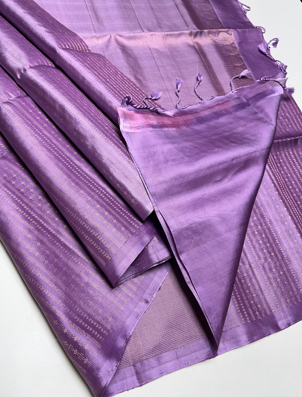 Lilac - Soft Silk Saree