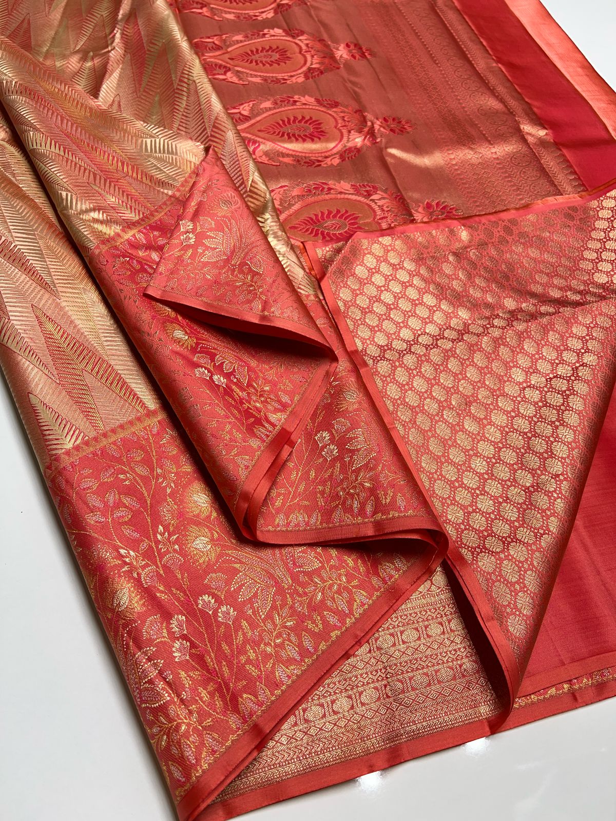 Red Color - Kanjeevaram Silk Saree