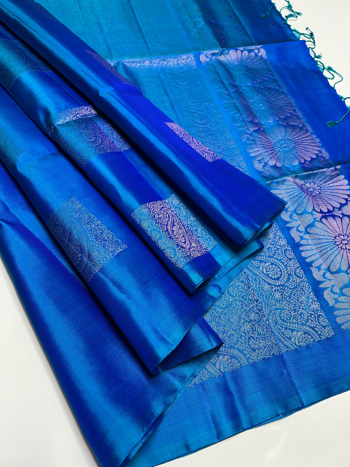 Royal Blue - Soft Silk Saree