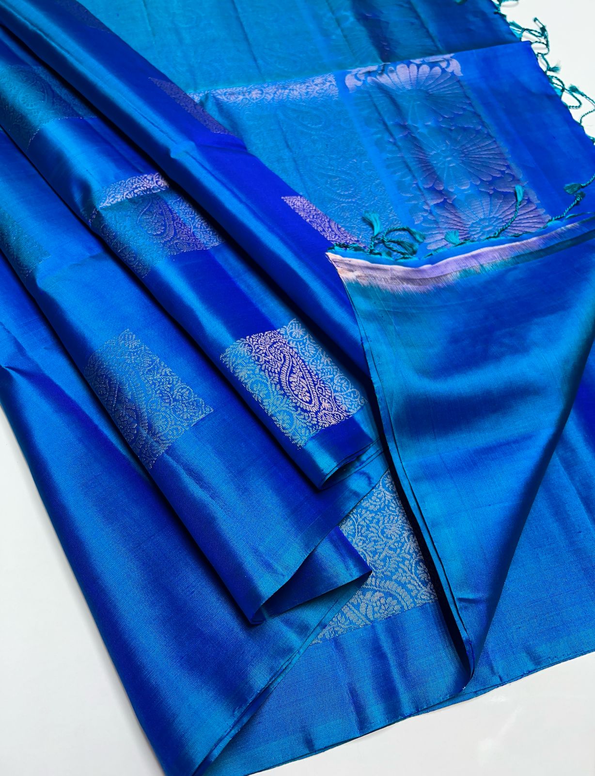 Royal Blue - Soft Silk Saree